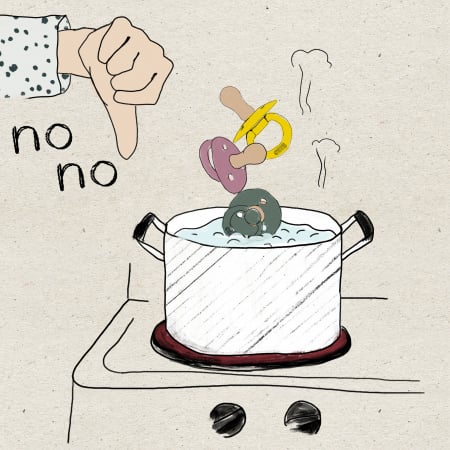 2 Pack Bibs Colour Cherry Baby Blu 1 (0-6 luni) [4]