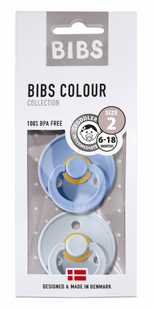 2 Pack Bibs Sky Blue/ Baby Blue Size 2 (6-18 luni) [0]