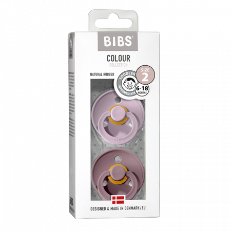 2 Pack Bibs Colour Dusty Lilac / Heather Size 2 (6-18 luni) [0]