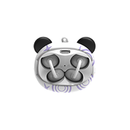 Căști Wireless KIDDOBOO GOAT Earbuds  Frozen Cyborgs, Bluetooth 6.0, cu carcasă de încărcare, Galben, 9+ - Copie [2]
