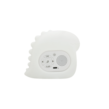 Ceas Sleep Trainer și lampă de veghe copii KIDDOBOO SoundGlow Dino, sunete albe, alarmă, LED, 4+ ani [2]