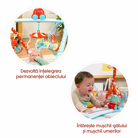 Centru de Activitati pliabil Circus Yookidoo, 0-12 luni [6]