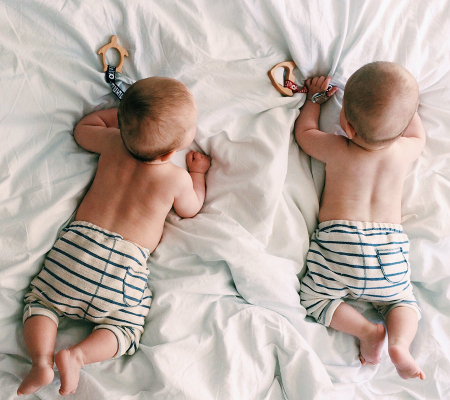 Jucarie dentitie + clips, lemn de artar , Mamari [2]