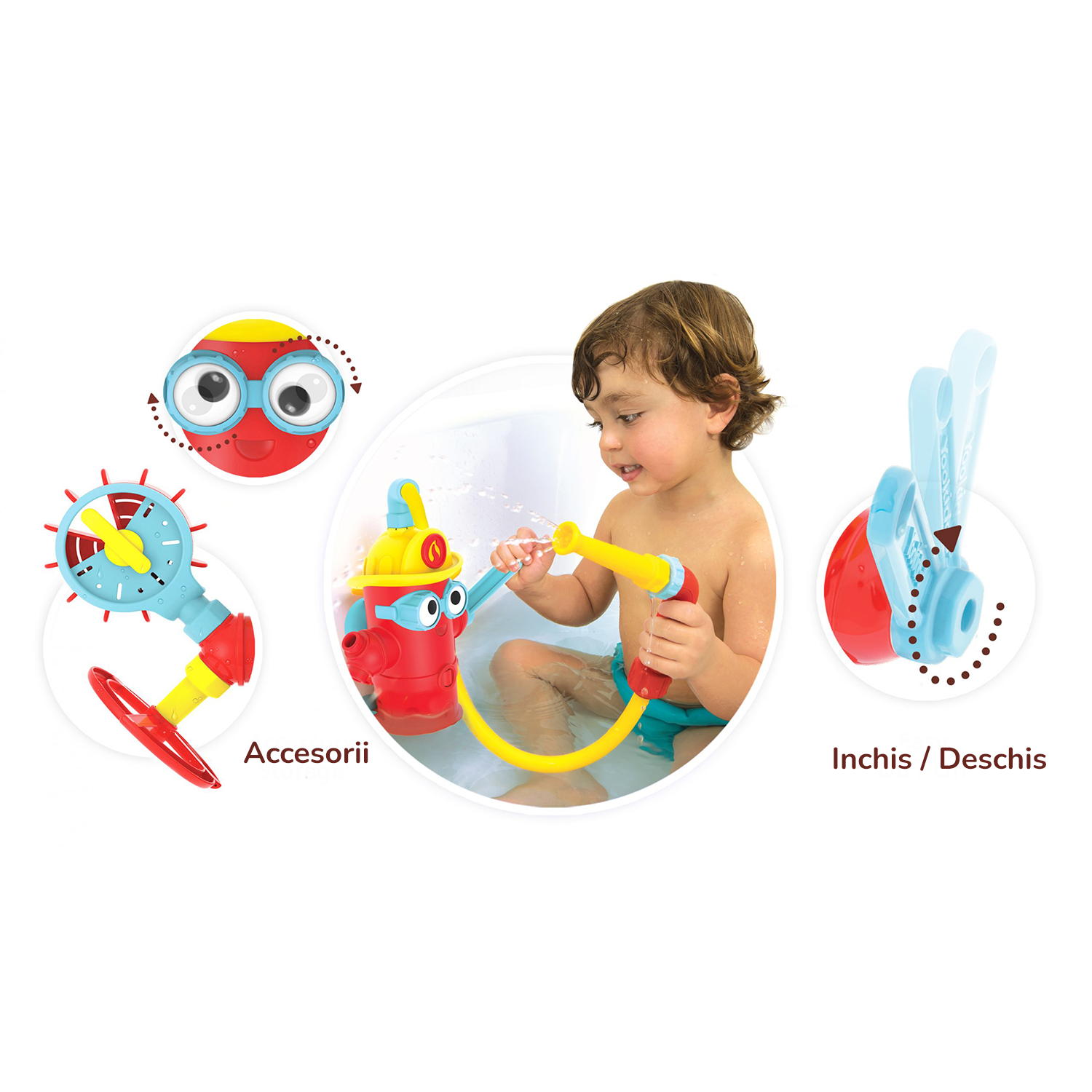 Jucarie pompier Freddy pentru baie 3-6 ani [3]