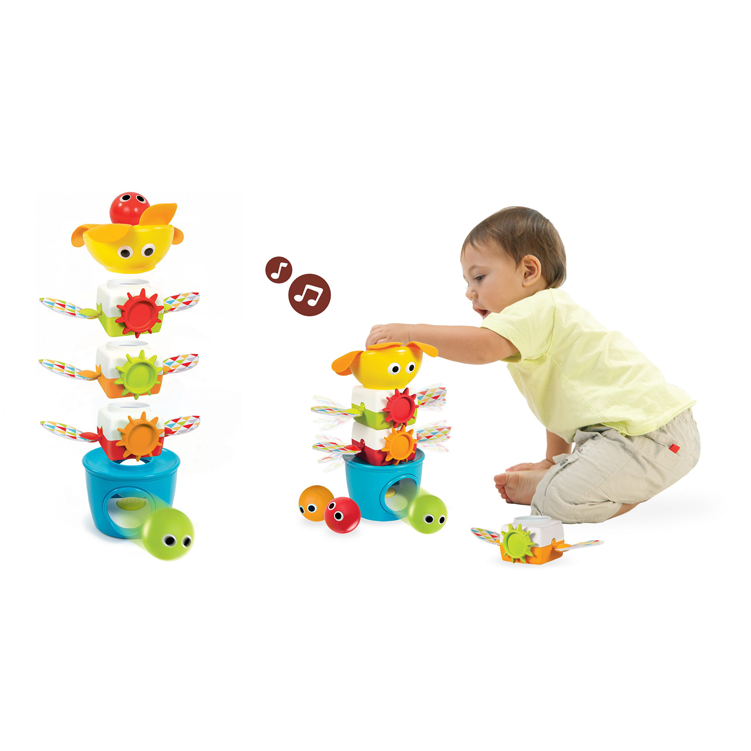 Jucarie turn cu bile si accesorii mobile -  9-24 luni [4]