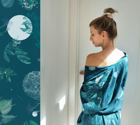 Kimono bambus Moon Garden Lullalove [1]