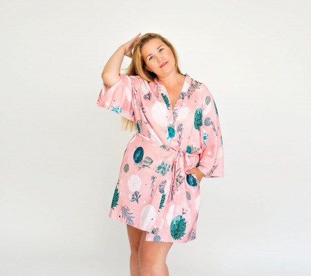Kimono bambus Rose Garden Lullalove - Copie [1]