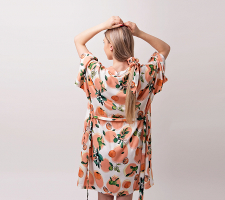 Kimono bambus Orange Blossom Lullalove [2]