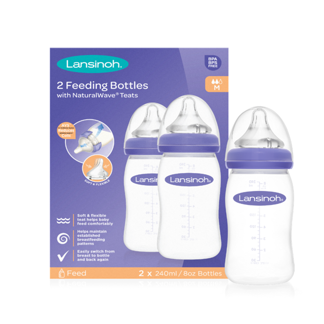 Lansinoh - Pachet 2x Biberon Lansinoh - 240 ml
