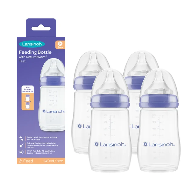 Pachet 4x Biberon Lansinoh - 240 ml