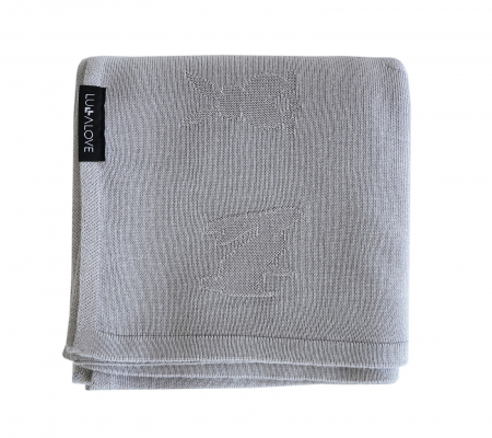 Paturica Bambus 100% 80x100cm - Bunny Grey [1]