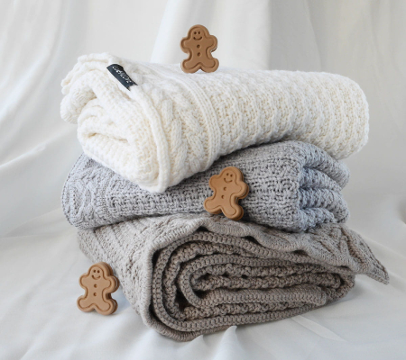 Paturica Premium Merino Caramel Taupe Cookie [4]