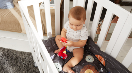 Patut Co-sleeping Pliabil Pico 50x90cm Natur [5]