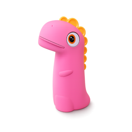 KIDDOBOO Gadgets pentru copii - Proiector de desen pentru copii KIDDOBOO Dino's Art Pink, 32 imagini, 4 discuri, lampă de veghe, 4+ ani