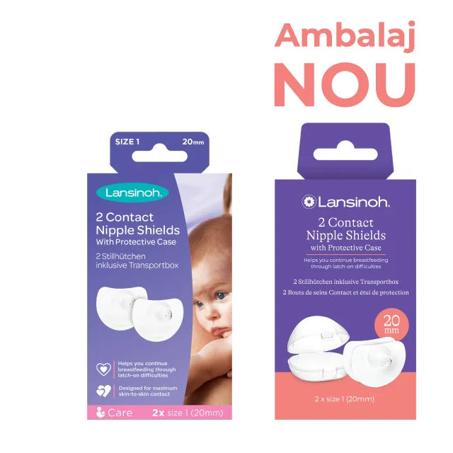 Ingriire Mama - Protectoare mamelon Lansinoh - 2 buc. (20 mm.)