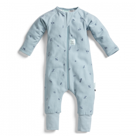 Layers by ergoPouch - Salopeta Pijama Lunga Vara 0.2 TOG 0-3 Luni Dragonflies