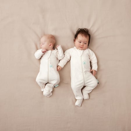 Salopeta Pijama Lunga 1.0 TOG 3-6  Luni OatMeal Marle [3]
