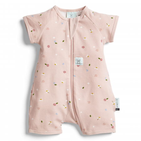 Layers by ergoPouch - Salopeta Pijama Vara 0.2 TOG 0-3 Luni Daisies