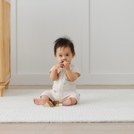 Salopeta Pijama Vara 0.2 TOG 3-6 Luni OatMeal Marle [1]
