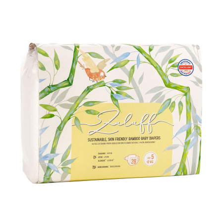 Scutece Unica Folosinta - Scutece din bambus - Zuluff Marimea 5