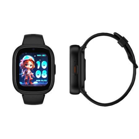 Smartwatch copii 4G cu GPS și apel video KIDDOBOO WatchMe K3 Gen2, Blue/Black, cameră, SOS, control parental, IP68 [2]