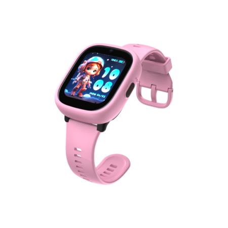 Smartwatch copii 4G cu GPS și apel video KIDDOBOO WatchMe K3 Gen2, Pink/Purple, cameră, SOS, control parental, IP68 [5]