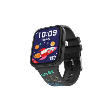Smartwatch copii KIDDOBOO 2.0 Black, Bluetooth, 10 moduri sport, jocuri, 6+ ani [1]