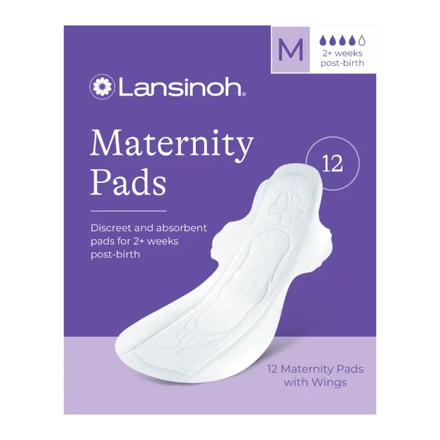 Ingriire Mama - Tampoane Postnatale  Absorbante Saptamana 2+ M x 12 buc Lansinoh