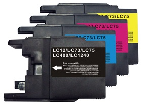 Brother - Brother  LC1240 / LC1280 / LC12 / 17 / 73 / 77 / 75 / 79 / 400 / 450  multipack compatibil