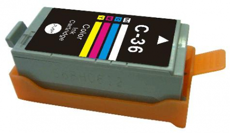 Tonere si Cartuse Fara Ambalaj - NOI, SIGILATE - Canon cli-36 (col) cartuş compatibil - FA