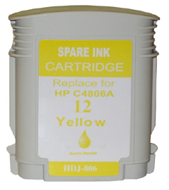 Tonere si Cartuse Compatibile - Hp 12 / c4806a ( y ) cartuş compatibil