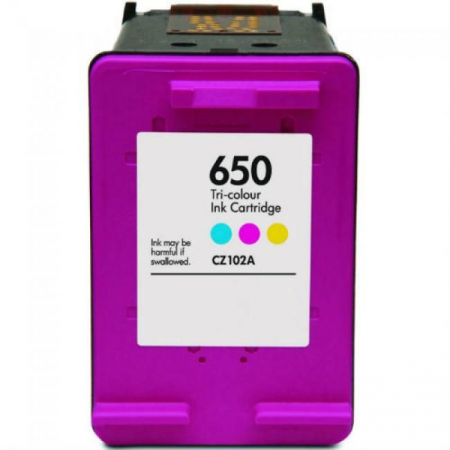 HP - Hp 650 xl / cz102a (col) cartuş compatibil