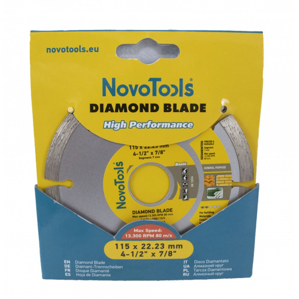 Disc diamantat NovoTools Basic Segmentat [3]