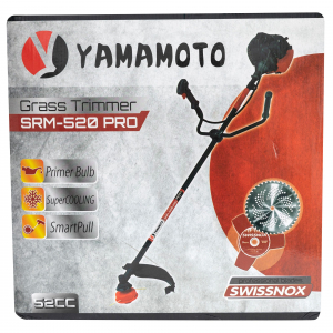 SET OFERTA: Motocoasa Yamamoto PR , 6.7 CP, 9000 rpm, motor 2 timpi, 4 sisteme de taiere + Accesoriu Cultivator [8]