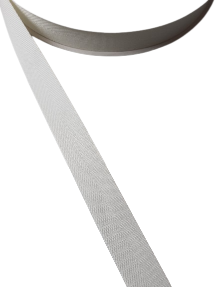 Banda twill 19mm, crem [2]