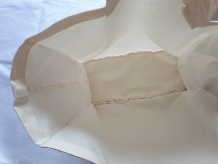 Sacosa cu burduf, maner scurt, 38 x 37 cm [3]