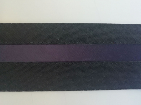Accesorii textile - Betelie de pantaloni cu insert banda mov