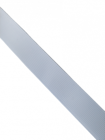 Benzi tesute tip rips/grosgrain - Banda rips 19mm, alb