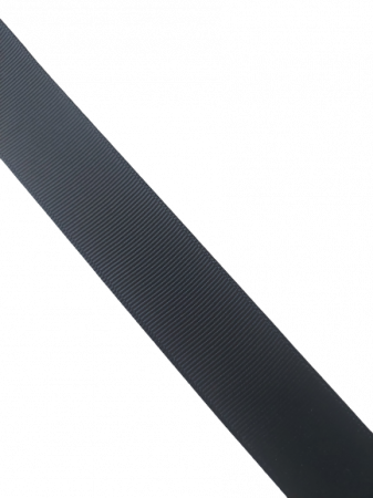 Benzi tesute tip rips/grosgrain - Banda rips 25mm, negru