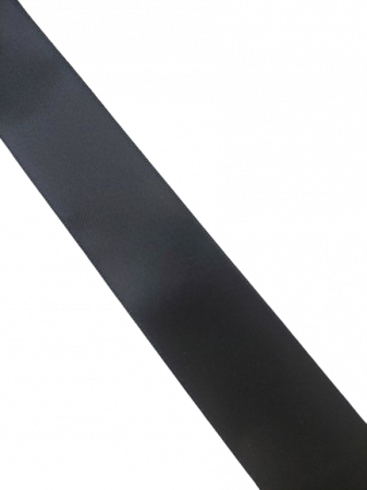 Benzi tesute satinate 28mm - Banda satinata , culoarea negru