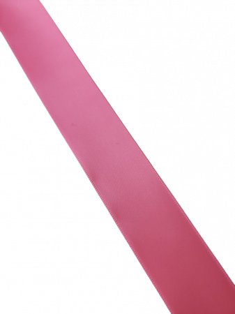 Benzi tesute satinate 28mm - Banda satinata, culoarea roz neon