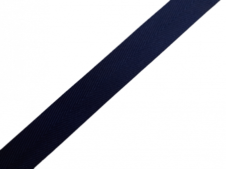 Benzi tesute twill - Banda twill 19mm, navy