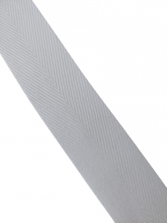 Benzi tesute twill - Banda twill 25mm, alb