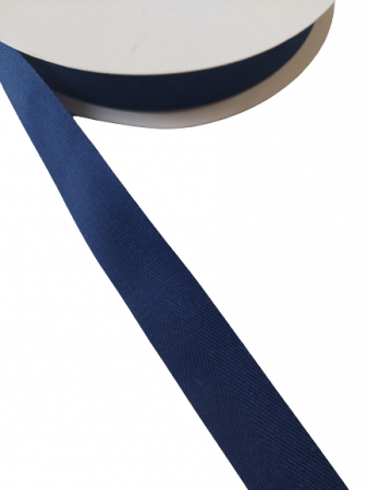 Banda twill 25mm, navy [1]