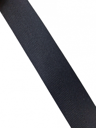 Benzi tesute twill - Banda twill 28mm, negru