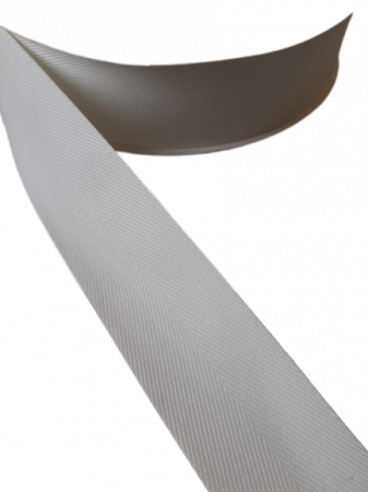 Banda twill 38mm, crem [1]
