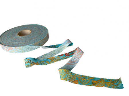 Benzi textile pe drept si bias - Banda bias PONGE 20mm