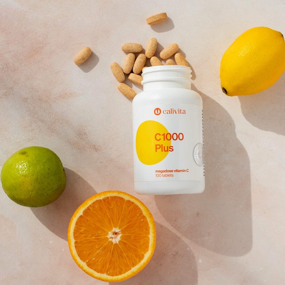 Vitamina C1000 Plus pastile Calivita TopSuplimente
