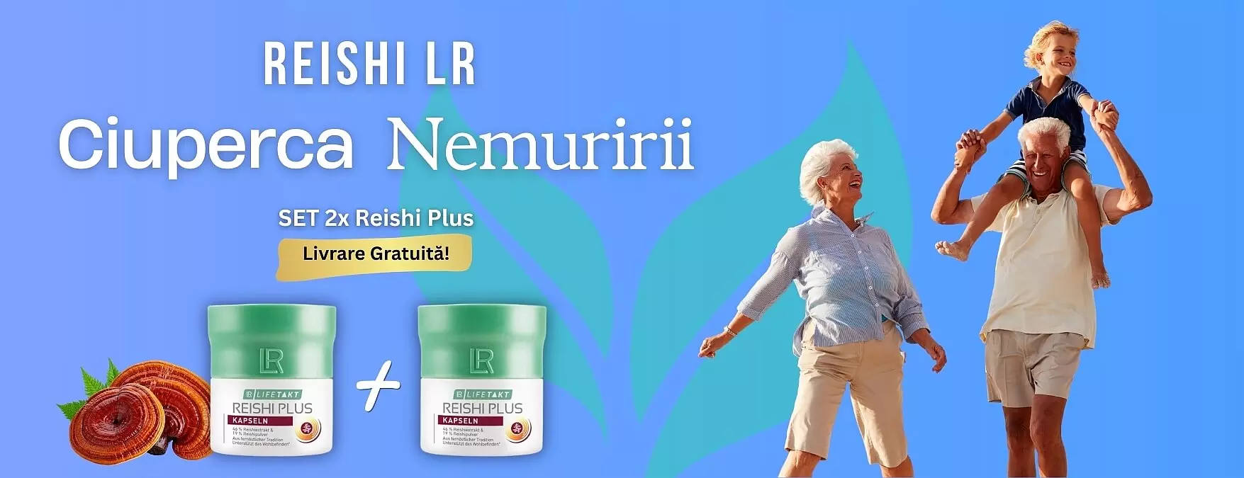 Reishi ciuperca medicinala LR