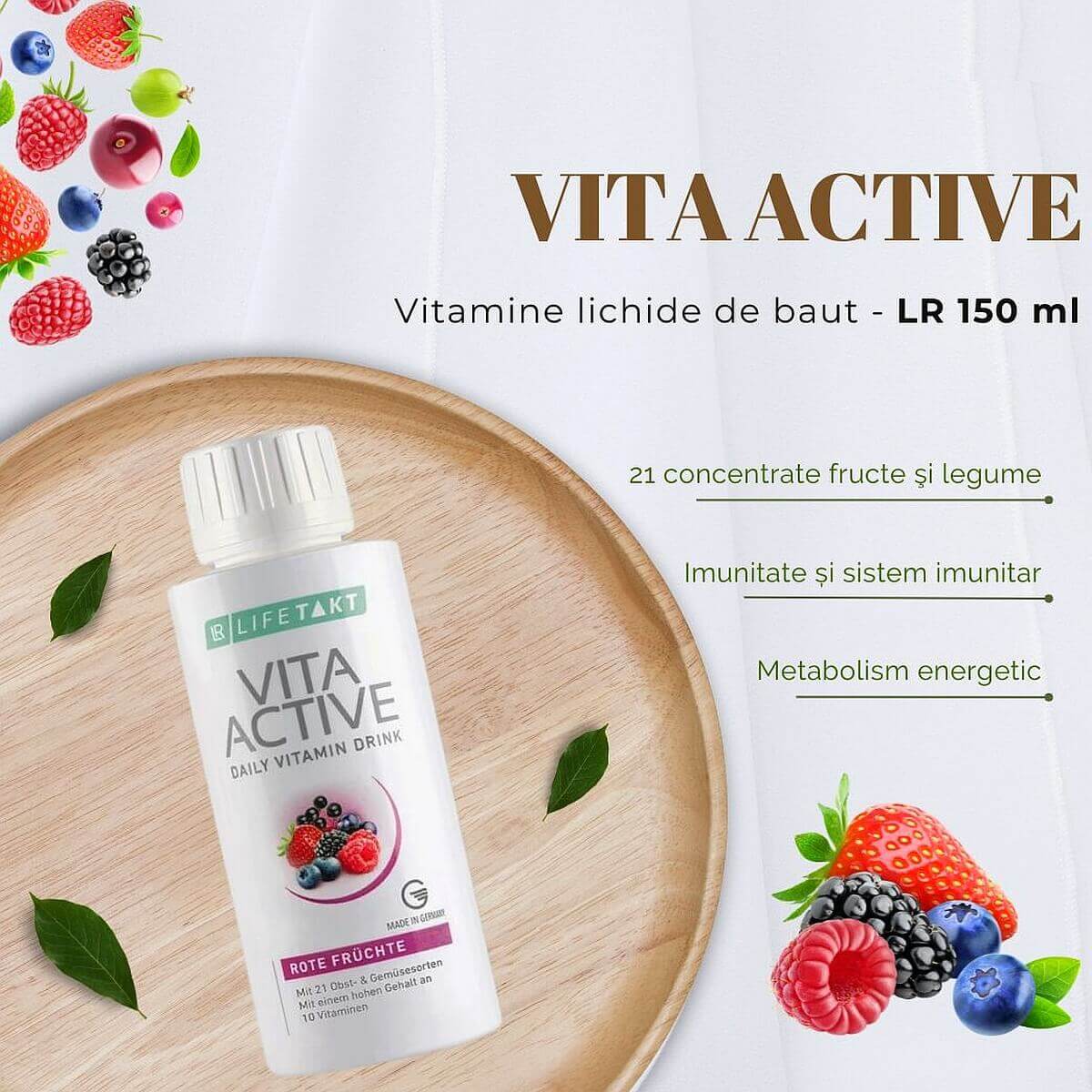 Vita Active vitamine lichide din fructe LR